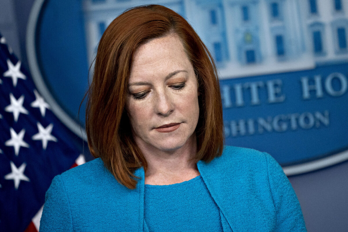 Psaki Pressed On Biden Putting Migrants In Hotels While National Guard Slept In D.C. Parking Garages 1