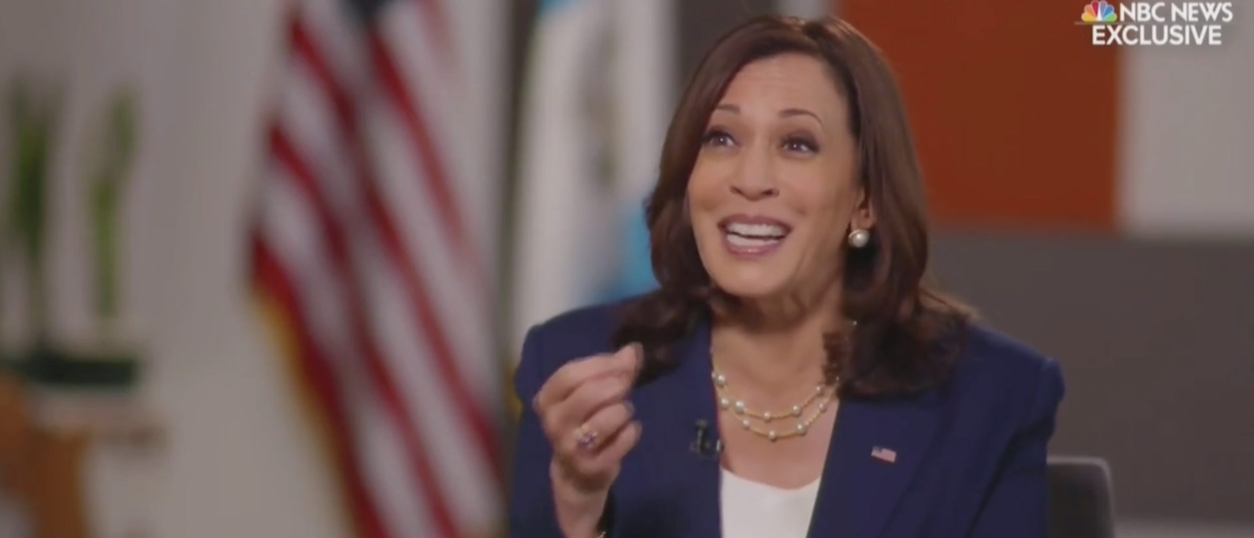 ‘I Don’t Understand The Point You’re Making’: Harris Deflects When Pressed By NBC On Absence At The Border 1
