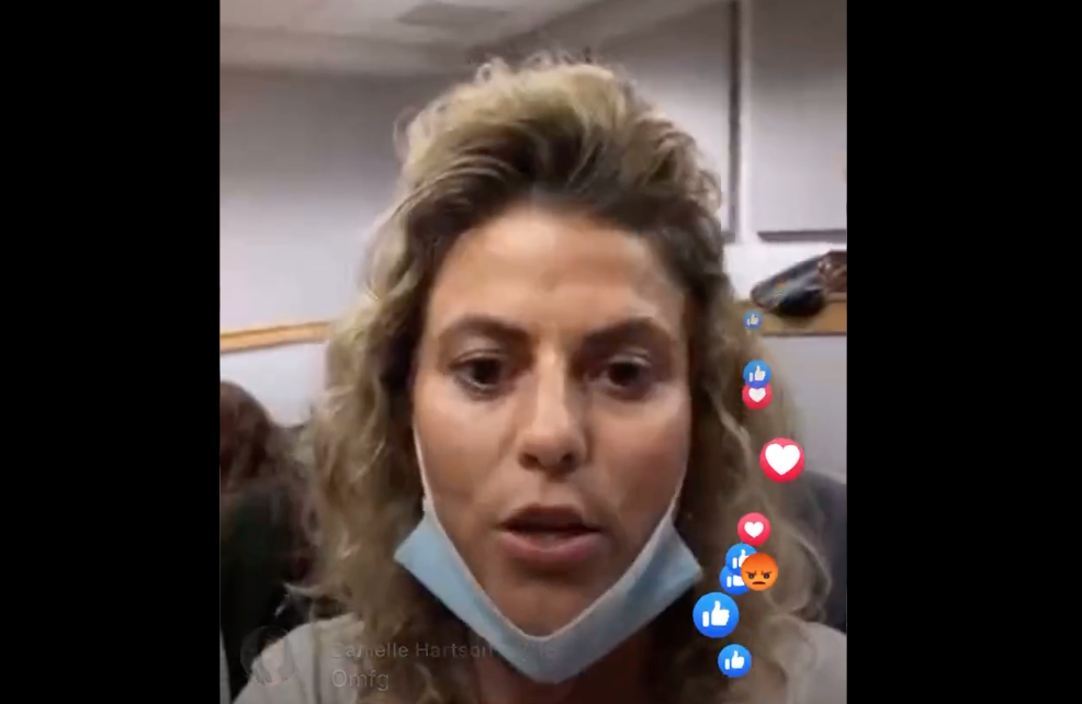 Woman Arrested At School Board Meeting After ‘Improperly’ Wearing Mask 1 Woman Arrested At School Board Meeting After ‘Improperly’ Wearing Mask