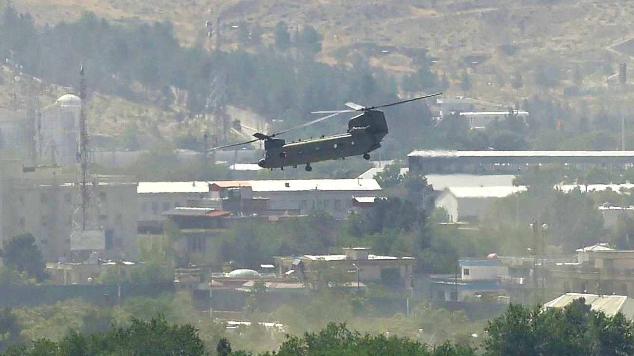 U.S. Helicopters Rush In To Evacuate Americans At Embassy In Kabul: ‘This Is Joe Biden’s Saigon’ 1