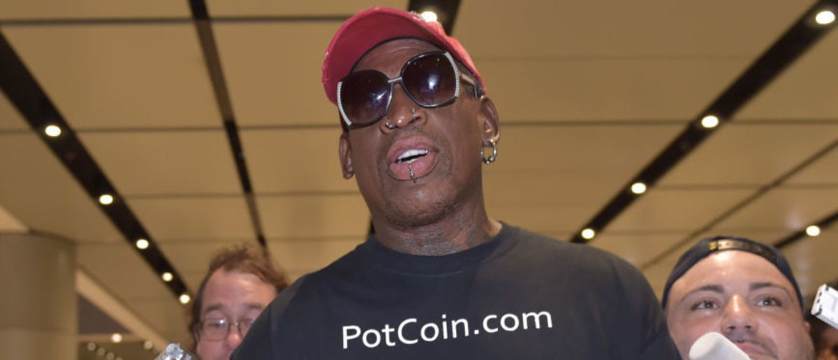 FACT CHECK: Did Dennis Rodman Wear A T-Shirt Saying, ‘Your Mask Is As Useless As Joe Biden’? 1