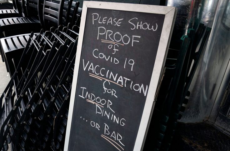 Most NYC Restaurants Not Enforcing Vaccine Mandate 1