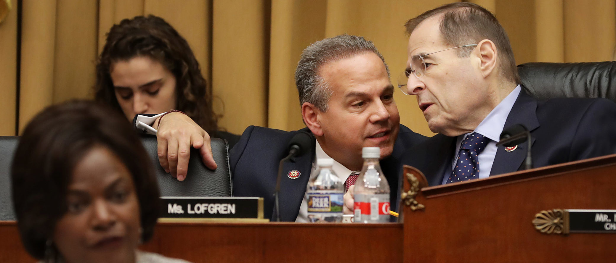 Rep. Ken Buck Says Antitrust Bills Tackle Big Tech’s ‘Fundamental’ Problems 1 House Judiciary Committee member Rep. David Cicilline talks with Chairman Jerry Nadler during a hearing on Feb. 8, 2019. (Chip Somodevilla/Getty Images)