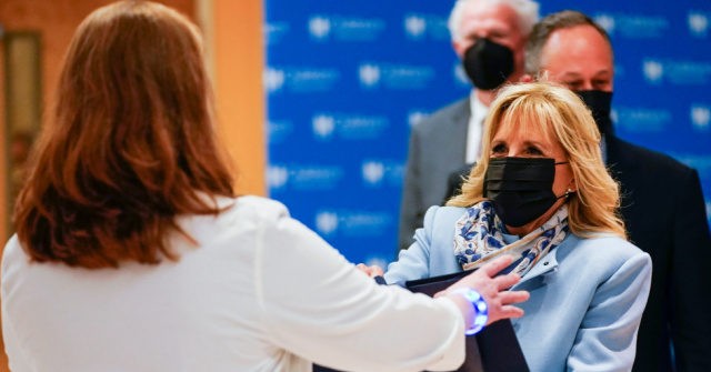 Jill Biden Visits Children Injured in Waukesha Christmas Parade Massacre; Promotes Coronavirus Vaccines 1