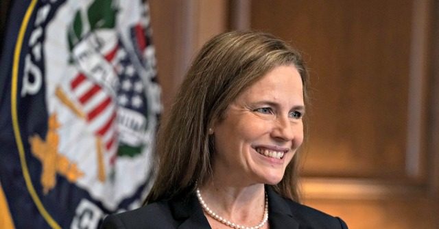 Justice Barrett to Heckler: ‘Used to Distractions,' 'Outbursts' as Mom of Seven 1 image