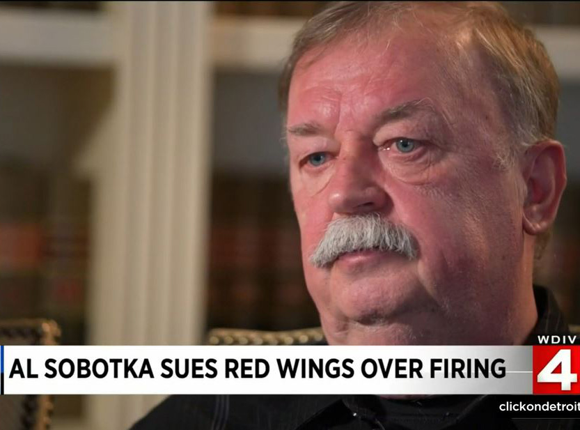 Red Wings Zamboni Driver Sues Team After Being Fired for Peeing in Drain 1 Al Sobotka