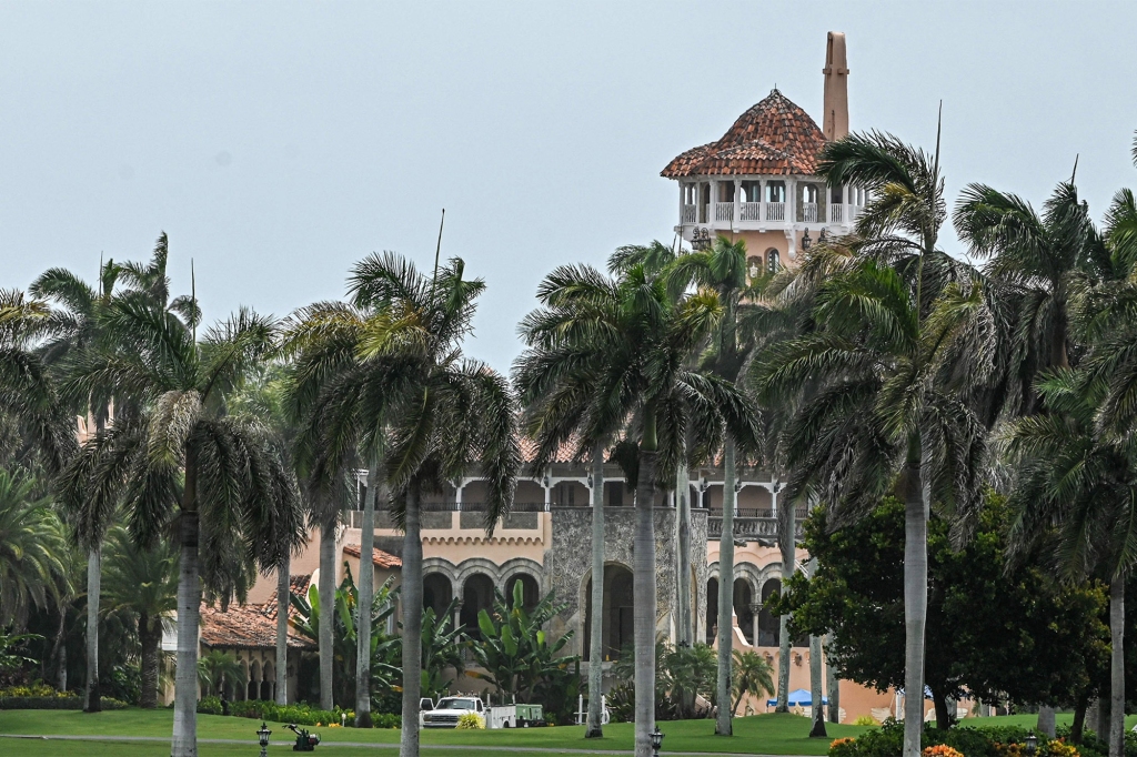 Trump "Fired Up" After FBI Raid - "Has Made Up Mind" About 2024 Run 4 The residence of former US President Donald Trump at Mar-A-Lago in Palm Beach, Florida, on August 9, 2022.