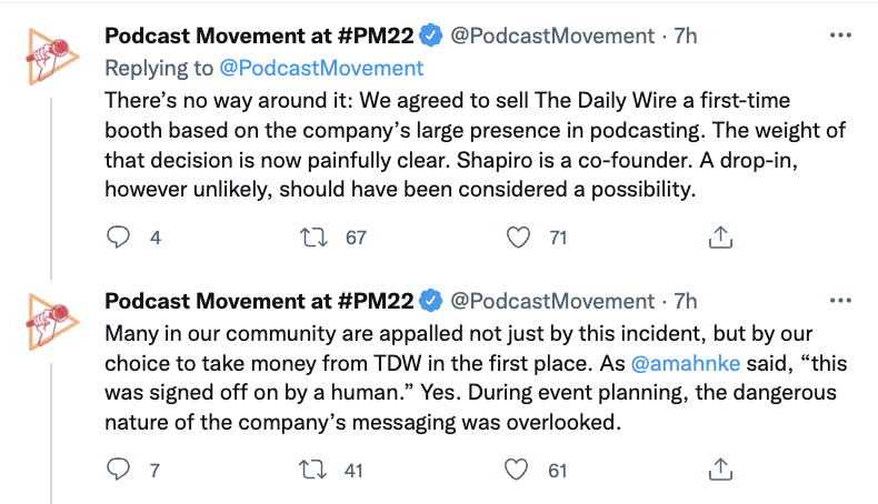 Podcast Conference Apologizes for "Triggering" Ben Shapiro Appearance 3