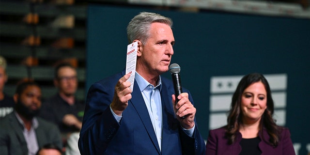 Psaki: Dems Know They Will Lose If Midterms Are Referendum on Joe Biden 2 House Minority Leader Kevin McCarthy speaks about Republicans'