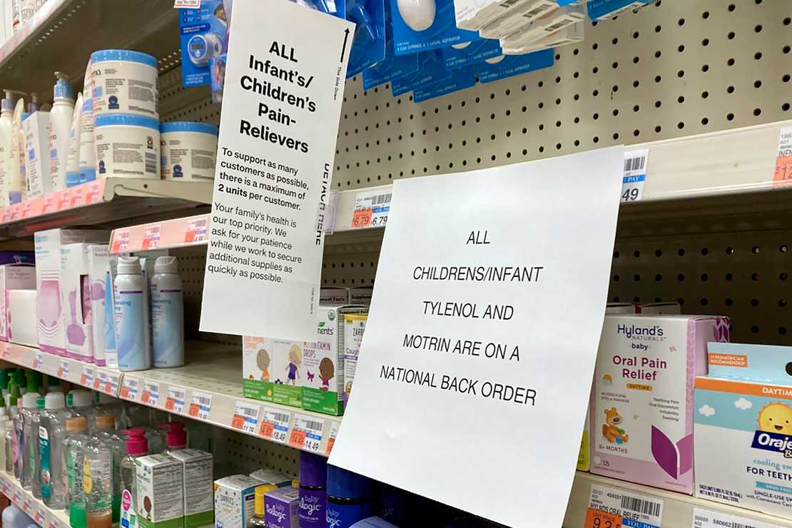 Team Biden in Panic Mode Over Shortage of Childrens’ Pain Medication